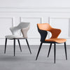 4 Pieces Minimalist Leather Dining Chair / Lixra