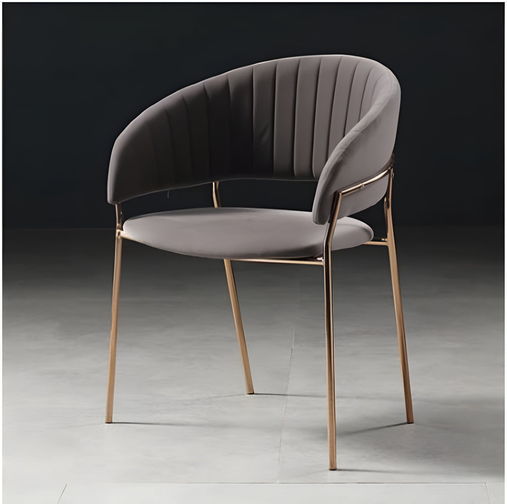 Nordic Style Fabric Dining Chairs for 4 / Lixra