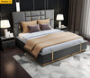 Luxurious Rectangular and Spacious Leather Bed / Lixra