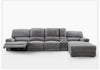 Elegant Fabric Recliner Sectional Sofa / Lixra