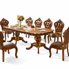 Wooden Handcrafted European Dining Table Set / Lixra