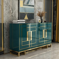 Wooden Double Door Modern Buffet Table / Lixra