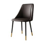 Set Of 4 Ultimate Leather Dining Chairs / Lixra