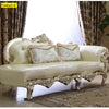 Antique Style Button Tufted Resplendent Leather Chaise Lounge - Lixra