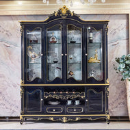 Luxurious European Wooden Crafted China Hutch / Lixra