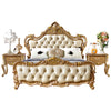 European Design Leather Upholstery Bed / Lixra