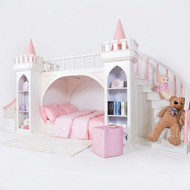 Exclusive Leeds Modern Princess Bunk Bed / Lixra