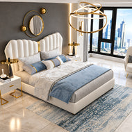 Exclusive Spacious Trending Leather Bed / Lixra