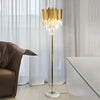 Stylish Crystal Floor Lamp with LED / Lixra