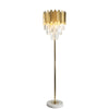 Stylish Crystal Floor Lamp with LED / Lixra