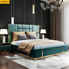 Luxurious Rectangular and Spacious Leather Bed / Lixra