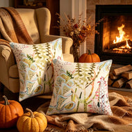 Floral Print Sofa Pillow Or Cushion Cover / Lixra