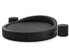Cozy Comfort Leather Round Bed / Lixra