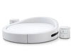 Cozy Comfort Leather Round Bed / Lixra