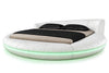 Cozy Modern Leather Round Bed with LED / Lixra