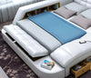Modern Multifunctional Astonishing Leather Bed / Lixra