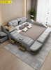 High Defined Modern Multifunctional Leather Bed / Lixra