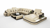 Modern Idiosyncratic Cozy Leather Marvelous Sectional Sofa / Lixra