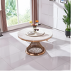 Aesthetic Steel Framed Dining Table Set / Lixra