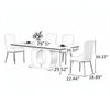 Charismatic Solid Wood Dining Table Set