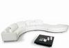 Modern Round Leather Sectional Sofa / Lixra