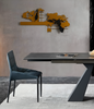 Extendable Multifunctional Marble Dining Table Set / Lixra