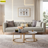 3-Seater Modern Indoor Leather Sofa / Lixra