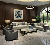 Modern Design Luxurious Leather Sofa Set / Lixra