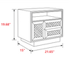 Luxurious Rectangular and Spacious Leather Bed