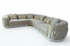 High End Velvet Fabric Sectional Sofa / Lixra / Lixra