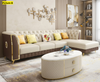 Modern Stunning & Commodious Leather Sectional Sofa / Lixra
