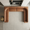 Contemporary Sectional U-Shaped Luxury Living Room Couches / Lixra