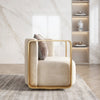 Velvet Upholstered Accent Chair for Living Room / Lixra