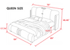 Magnolious Design Modern Leather Bed