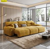Chenille Fabric Upholstered Electric Sofa Bed / Lixra