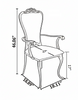 Elegant Leather Dining Chairs Set for 4