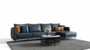 Urban Style Fine Furnished Leather Sectional Sofa Set / Lixra