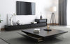 Modern Oak Wood Coffee Table And TV Stand Set / Lixra 