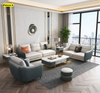 Luxurious Leather Upholstery Sofa Set