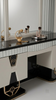 Royal LED Leather Bedroom Set With Dresser / Lixra 