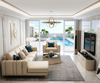 Modern Luxurious Splendid Leather Sectional Sofa / Lixra