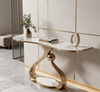 Luxurious Marble Top Accent Table / Lixra