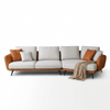 Luxurious Fabric Sectional Sofa for Living Room / Lixra