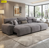 Chenille Fabric Upholstered Electric Sofa Bed / Lixra