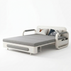 Multifunctional Sofa Bed Upholstered with Linen Cotton / Lixra