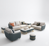 Luxurious Leather Upholstery Sofa Set