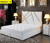 Contemporary Modernistic Comfort Leather Bed / Lixra