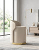 Contemporary Soft Leather Accent Chair / Lixra