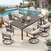 Outdoor Patio Dining Table Set / Lixra