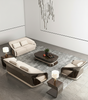 Modern Leather Sofa Set for Living Room